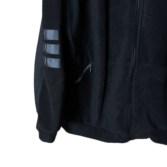 Y2K Adidas Fleece Jacket XL - Picture 2 of 4